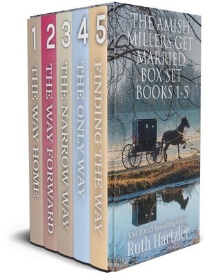 cover image of The Amish Millers Get Married Box Set Books 1-5